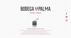 Desktop Screenshot of bodegalapalma.com