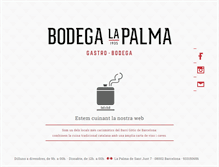 Tablet Screenshot of bodegalapalma.com